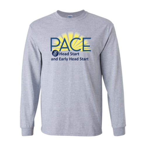 PACE - Gildan - Unisex Cotton Long Sleeve T-Shirt