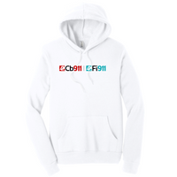 CB911 - Unisex Poly/Cotton Hooded Pullover Sweatshirt