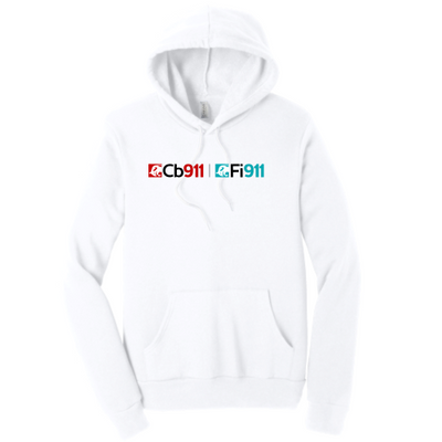 CB911 - Unisex Poly/Cotton Hooded Pullover Sweatshirt