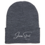 JamesStreetMedSpa - Adult Cuffed Knit Beanie -Black