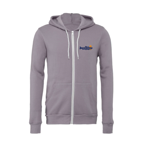 PeterTrouts -  Unisex Sponge Fleece Full-Zip Hooded Sweatshirt