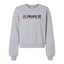 Sit Means Sit - American Apparel ReFlex Women's Fleece Crewneck Sweatshirt