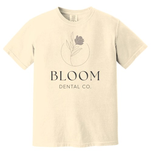 Bloom Dental Co. - Unisex Comfort Colors Vintage Tee v1