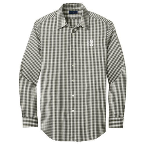 HCG - BrooksBrothers - Men's Tech Stretch Pattern Shirt v2