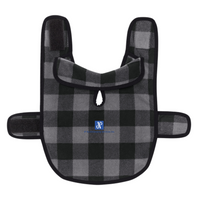 Grey Black Buffalo Check
