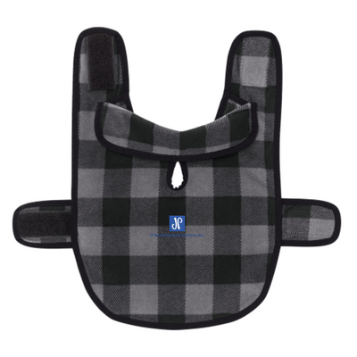 Grey Black Buffalo Check