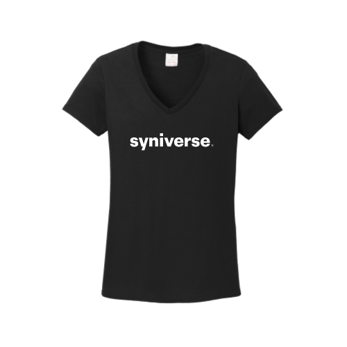 Syniverse - Gildan Ladies Heavy Cotton 100% Cotton V-neck T-Shirt v1