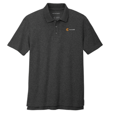 TransitRE - Sustainable Port Authority C-FREE Cotton Blend Pique Polo