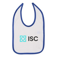ISC - Rabbit Skins Infant Contrast Trim Premium Jersey Bib