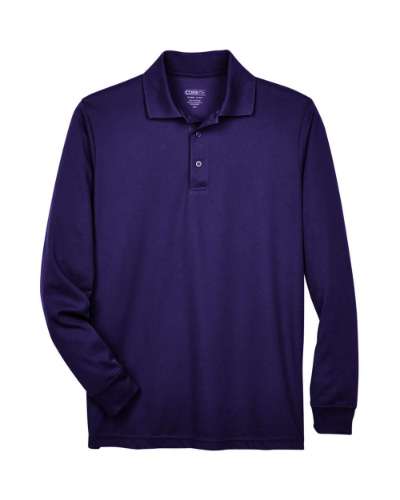 CORE365 Men's Pinnacle Performance Long-Sleeve Pique Polo 88192