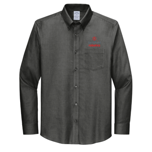 Tompkins Robotics - EMB - Brooks Brothers Wrinkle-Free Stretch Nailhead Shirt