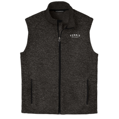 FerrisCoffee - Sweater Fleece Vest - Main Logo