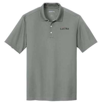 Lectra - Sport-Tek - Men's UV Micropique Polo - White / Grey