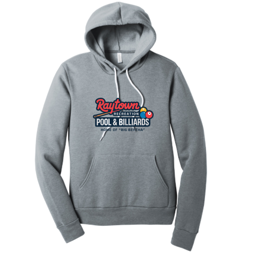 RaytownRecreationPoolAndBilliards - Unisex Poly Cotton Hooded Pullover Sweatshirt