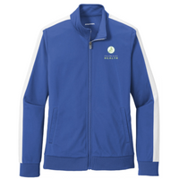 OakOrchard2 - Sport-Tek Ladies Tricot Sleeve Stripe Track Jacket v2