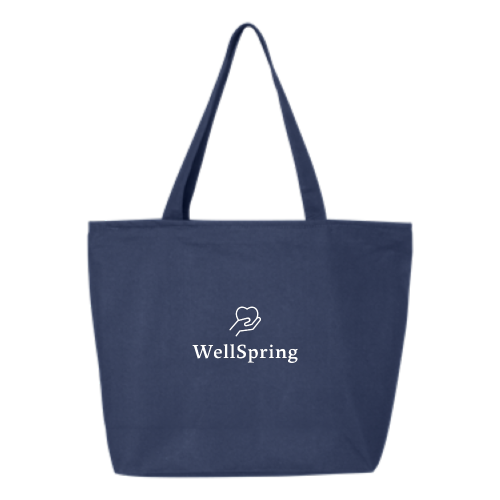 OasisSeniorAdvisors - 24.5L Canvas Zippered Tote v2
