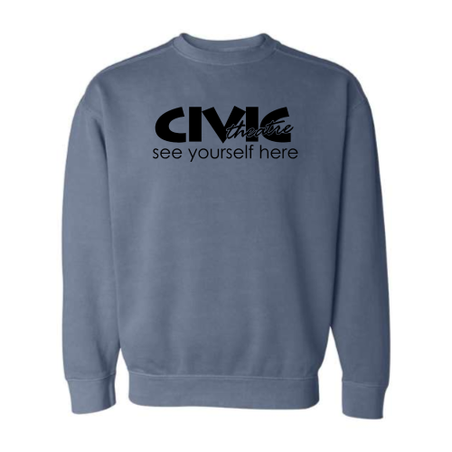 CivicTheatre - Pigment-Dyed Crewneck Sweatshirt