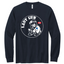 ShotGunLawEnforcementMC - Volunteer Knitwear Chore Long Sleeve Tee USA-Made v11 "Lady Gun"