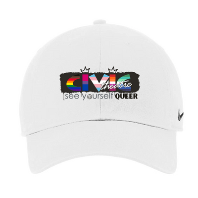 CivicTheatreMerch - Nike Heritage Cotton Twill Cap - v4