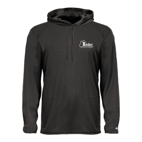 BooherRemodelingCompany - B-Core Long Sleeve Hooded T-Shirt