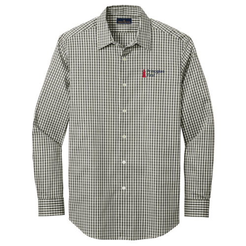 Principles First - Brooks Brothers Men's Tech Stretch Pattern Shirt v2
