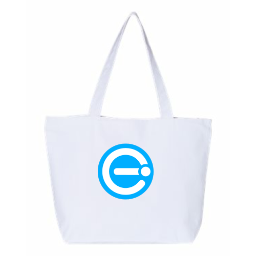 Engage2learn - 24.5L Canvas Zippered Tote v1