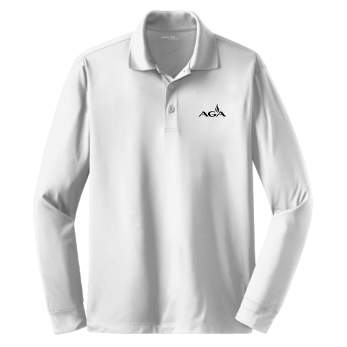 AGA - Sport-Tek Long Sleeve Micropique Sport-Wick Polo