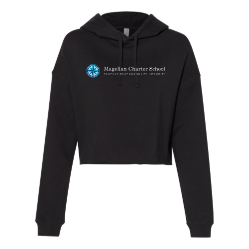 MagellanCharterSchool - Independent Trading - Women's Crop Hoodie