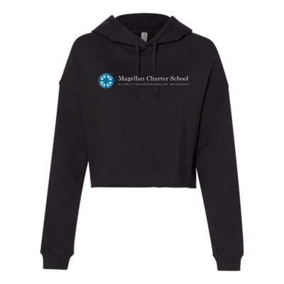 MagellanCharterSchool - Independent Trading - Women's Crop Hoodie