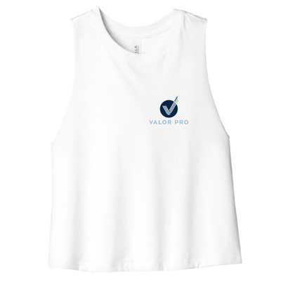 ValorPro - BELLA+CANVAS Women's Racerback Cropped Tank - Front