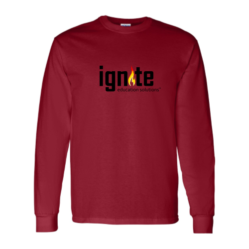 Ignite - Gildan Unisex Heavy Cotton Long Sleeve T-Shirt v2