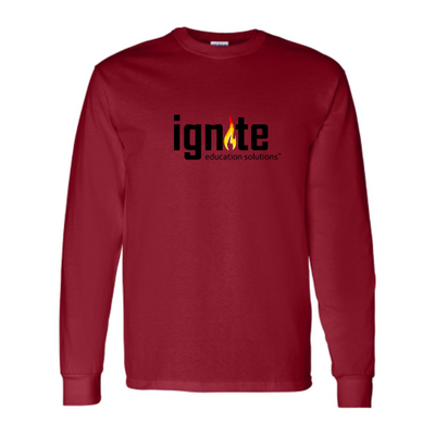 Ignite - Gildan Unisex Heavy Cotton Long Sleeve T-Shirt v2