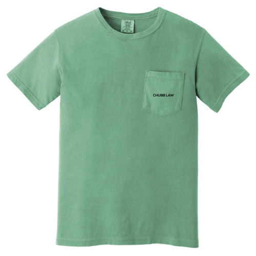 ChubbLaw - Comfort Colors Garment-Dyed Heavyweight Pocket T-Shirt