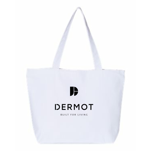 Dermot - 24.5L Canvas Zippered Tote