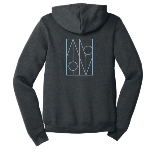 LHD - Unisex Sponge Fleece Full-Zip Hooded Sweatshirt