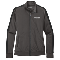 Melissa - Sport-Tek Ladies Tricot Sleeve Stripe Track Jacket