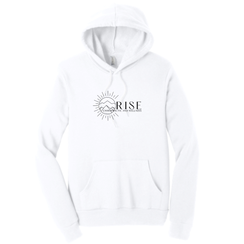 RiseChiropracticandWellness - Unisex Poly/Cotton Hooded Pullover Sweatshirt