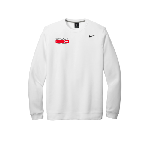 Shoot360VeroBeach - Nike Men's Club Fleece Crew White