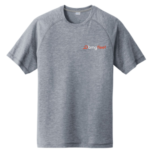 BMGFleetInstallations - Sport-Tek PosiCharge Tri-Blend Wicking Raglan Tee (BMGFleet)