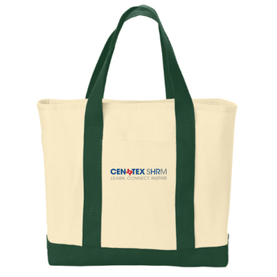 CentexSHRM - Port & Company 2-Tone Shopping Tote