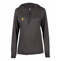BowstringTV - B-Core L/S Women's Hood Tee