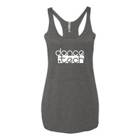 DanceTech - Next Level Women’s Triblend Racerback Tank
