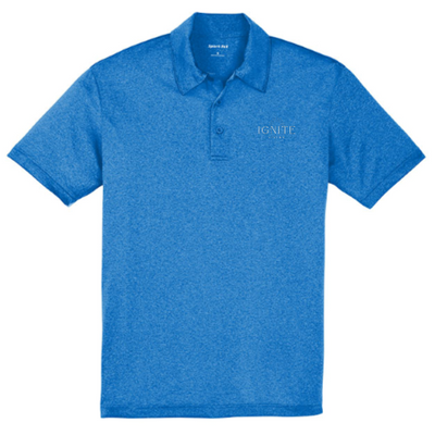 Ignite Living - Sport-Tek Heather Contender Polo