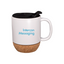 InterconMessaging - 14oz Ceramic Mug with Cork Base