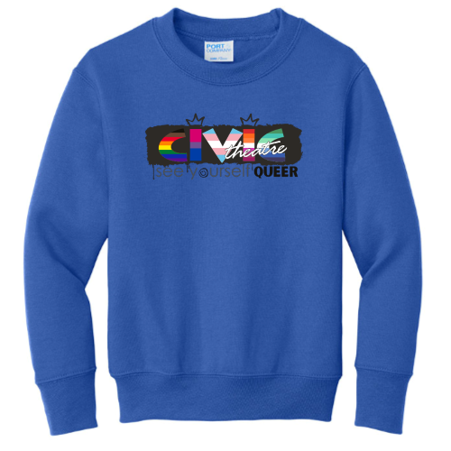 CivicTheatreMerch - Port & Company Youth Crewneck Sweatshirt