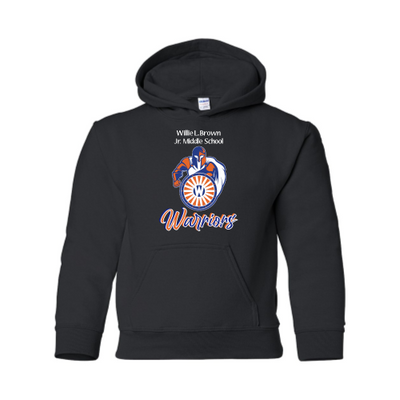 WillieBrownJr.MiddleSchool - Heavy Blend Youth Hooded Sweatshirt