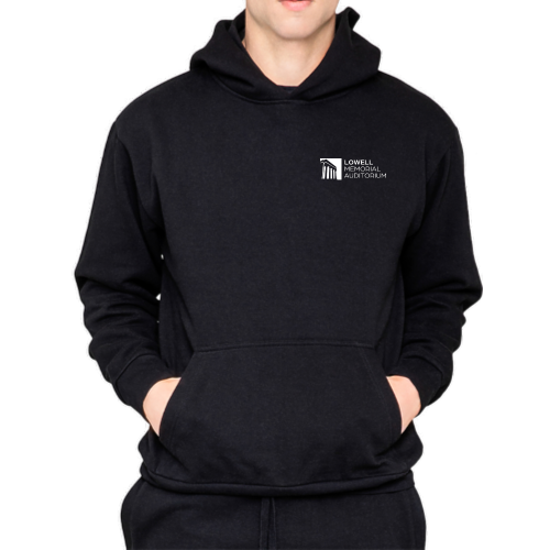 LMA - Embroidery Urban Pullover Hoodie Black