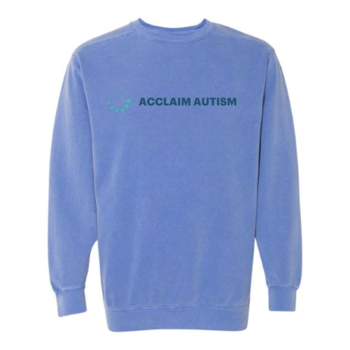 AcclaimAutism - Comfort Colors Pigment Dyed Crewneck Sweatshirt