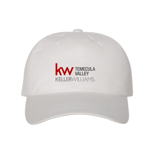 KWTemeculaValley - YP Classic - White Dad Hat