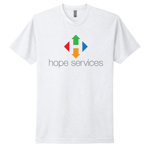 HopeServices - Next Level Unisex CVC T-Shirt - v1